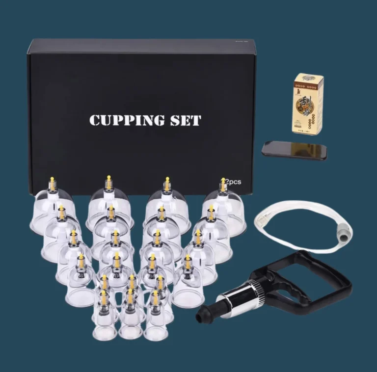 Chinese Vacuum Cupping Set – চাইনিজ ভ্যাকুয়াম কাপিং সেট (12 Pcs)